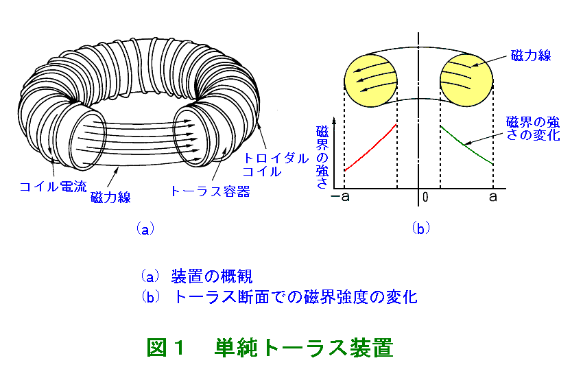 図１  単純トーラス装置